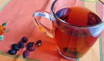 Ceaiul de la dogrose proprietăți utile, cum să bea