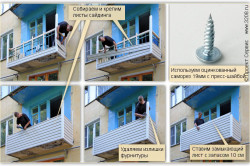 Cu cât este mai bine balconul, ce materiale pot fi folosite