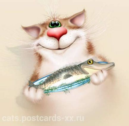 Csodálatos macskák művész Alekszej Dolotova (xenopus)