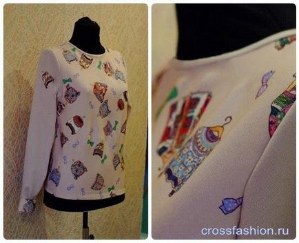 Grupul Crossfashion - cum să coaseți o bluză sau o clasă de master și modele de blugi din blogul 