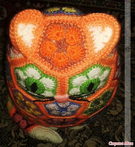 Flower pisică mandarină (descriere) - jucării cu mâinile proprii - mama țară