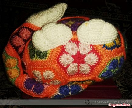 Flower pisică mandarină (descriere) - jucării cu mâinile proprii - mama țară