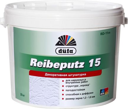 Tencuială decorativă dufa reibeputz 15 d11m (d11m) Tencuiala decorativa dufa reibeputz 15 d11m
