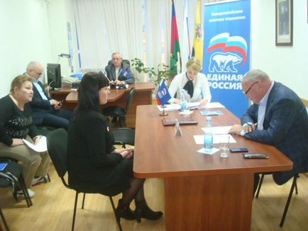 MP Sinyagovsky tartott állampolgárainak fogadását, a kérdés ugyanaz, mint a polgármester Sinyagovsky - Novorossiysk