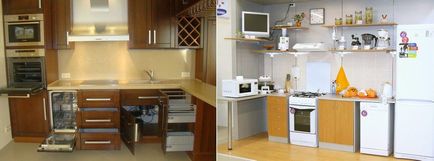 Soluții de design pentru bucătării mici bucătării mici în bucătărie, galerie foto, culoare