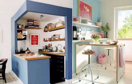 Дизайнерські рішення для маленької кухні маленькі хитрощі на кухні, фотогалерея, колірні