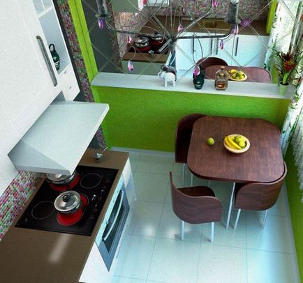 Design de bucătărie în Hrușciov - interioare de fotografii, idei și sfaturi de designer