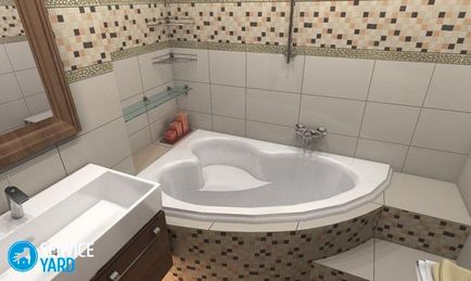 Proiectați o baie mică fără toaletă, confortul de serviciu al casei dvs. în mâinile dvs.
