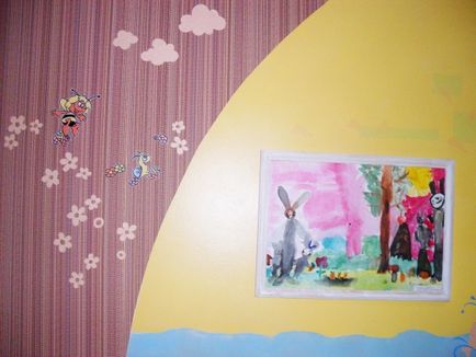 Tervezés dhow helyiségek hagyományos tapéta, vagy színes falak nélkül festék