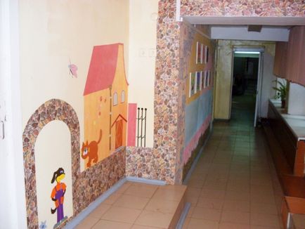 Дизайн приміщень доу за допомогою звичайних шпалер, або різнокольорові стіни без фарби