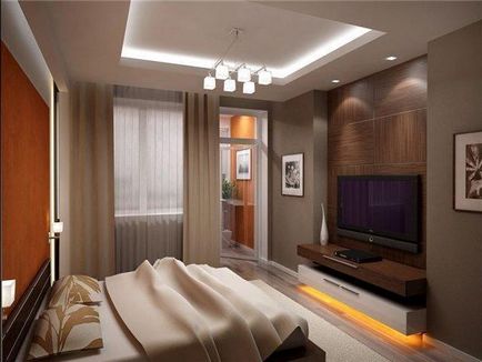 Дизайн спальні з балконом, лоджією, оформлення і обстановка, фото, відео, все про дизайн та ремонті
