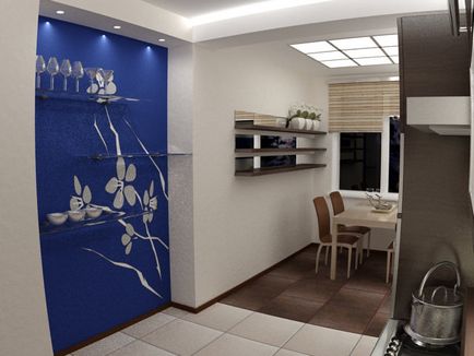 A design a falak a konyha modern és praktikus fotó és videó