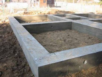 Casa de beton cu mâinile proprii - de la fundație la partiții