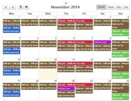 Переваги та недоліки модулів календарів для joomla 2