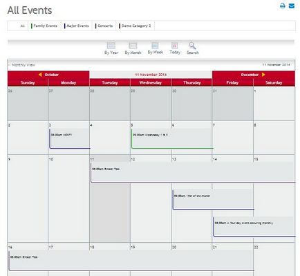 Avantajele și dezavantajele modulelor de calendar pentru joomla 2