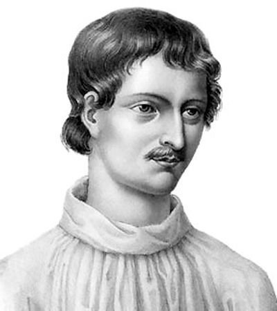 Giordano Bruno este un om de știință italian