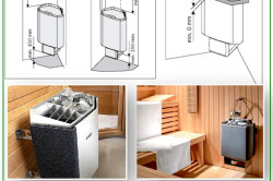 Cuptor electric pentru saună și saună de selecție și instalare (video)