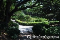 Foros park, parkok, kertek, a Krím-félszigeten, a látnivalók, a Krímben (Foros) Foros park, parkok, kertek, a Krímben, városnézés krími