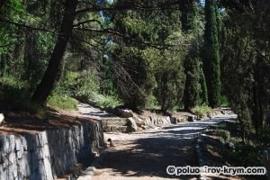 Foros park, parkok, kertek, a Krím-félszigeten, a látnivalók, a Krímben (Foros) Foros park, parkok, kertek, a Krímben, városnézés krími