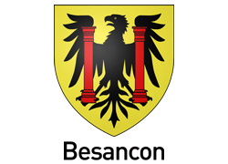 Orașul francez Besancon (regiunea franche-comte)