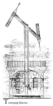 Основната станция на оптичен телеграф на Руската империя, науката и живота