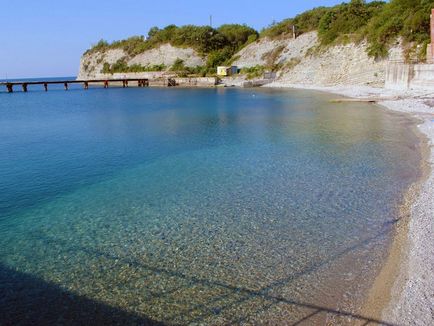 Blue Bay - cele mai bune plaje din regiunea Gelendzhik