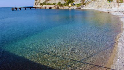 Blue Bay - cele mai bune plaje din regiunea Gelendzhik