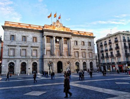 Gótikus negyed Barcelona (Barri Gotic) látnivalók, térképek, útvonaltervek, fotók, videók