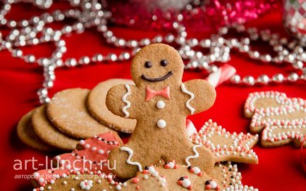 Gingerbread cookie-t - lépésről lépésre recept fotók