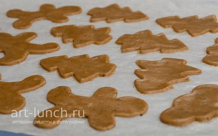 Gingerbread cookie-t - lépésről lépésre recept fotók