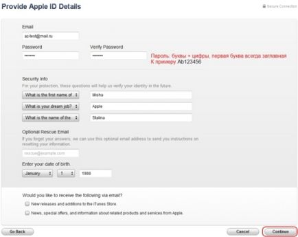 Instrucțiuni se înregistrează cu itunes fără carte bancar, util, știri