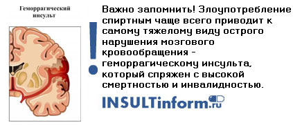 Accident vascular cerebral și vin alcool, vodcă, bere - influență asupra vaselor de sânge, presiune, activitate cerebrală