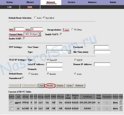 Intercross icxdsl 5633e rev