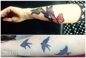 Corectarea, suprapunerea tatuajului vechi, fotografie, cum să fixați un tatuaj
