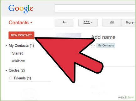 Cum se adaugă contacte în Gmail