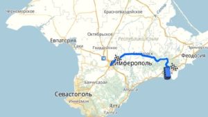 Cum de a ajunge de la Simferopol la zander