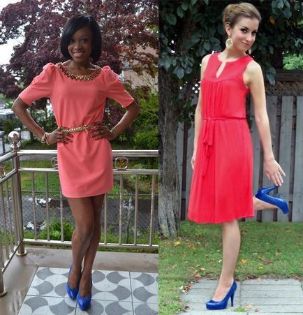 Які туфлі підійдуть до сукні кольору синій «електрик», модні сукні