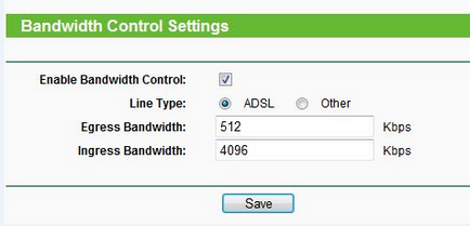 Cum se utilizează funcția de control al lățimii de bandă pe router-ul wireless tp-link