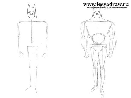 Як намалювати значок Бетмена
