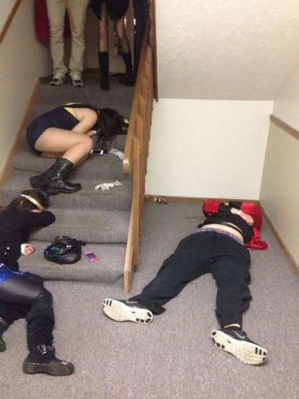 Cum sa relaxezi studentii americani (34 fotografii)