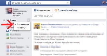 Cum de a curăța un feed de pe Facebook, vbiblioteke