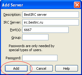 Cum se conectează la serverul IRC