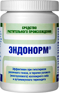 Як правильно приймати ЕНДОНОРМ при гіпертиреозі