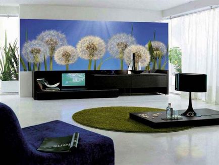 Cum de a alege flori dreapta pentru interior despre tapet și nu numai, design interior