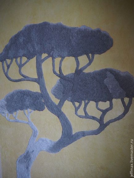 Як зробити барельєф «дерево» на стіні - ярмарок майстрів - ручна робота, handmade