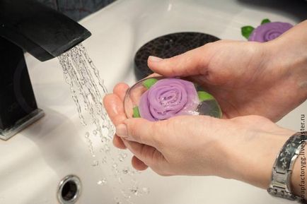 Cum se face săpun în formă volumetrică de trandafir - târg de maeștri - manual, manual
