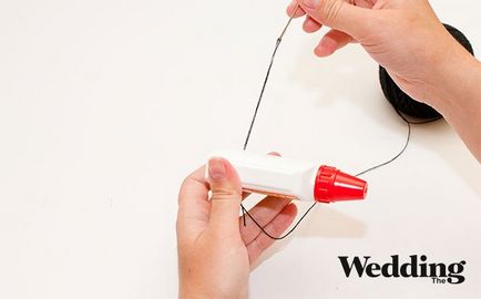 Як зробити куля з ниток для декору весілля