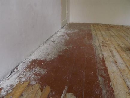Як зняти стару фарбу з підлоги розглянемо кілька варіантів