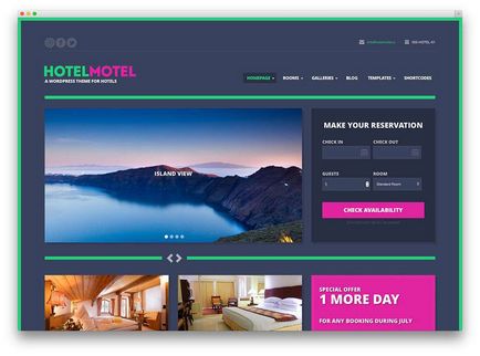 Hogyan hozzunk létre egy szálloda a szálloda honlapján wordpress
