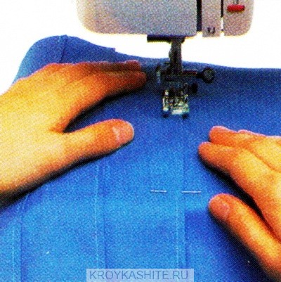 Як зшити складки на спідниці - крій та шиття